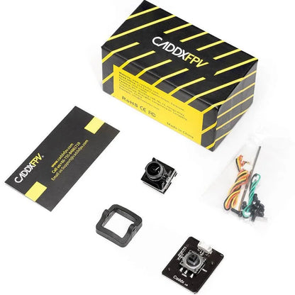 14*14mm Caddx Baby Ratel 2 Nano Size 1200TVL 3g FOV165° Starlight Low Latency Day and Night Freestyle FPV Camera for RC Drone