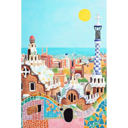 GATYZTORY Acrylic Paint By Numbers For Adults City Landscape HandPainted Painting By Numbers Unique Gift Home Decor