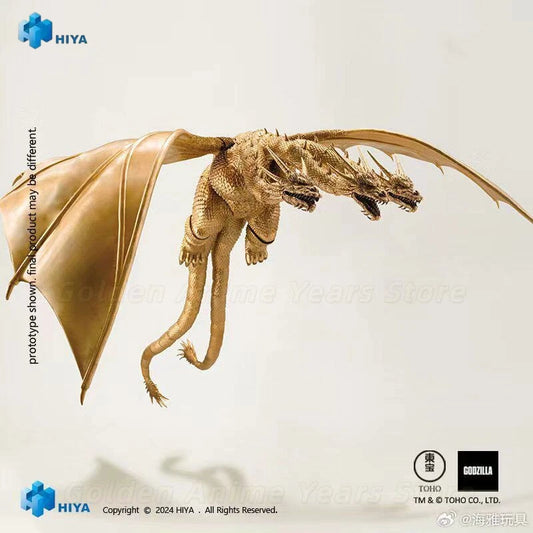 【In Stock】HIYA EBG0280 Godzilla Vs King Ghidorah 1991 King Ghidorah Articulated Model Gift&Collection