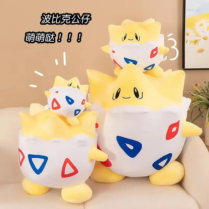 25/40/50/60cm Poke Togepi Plush Toy Cute Soft Stuffed Animal Cartoon Character Doll Bedroom Bed Pillow Soft Cushion Girl Gift