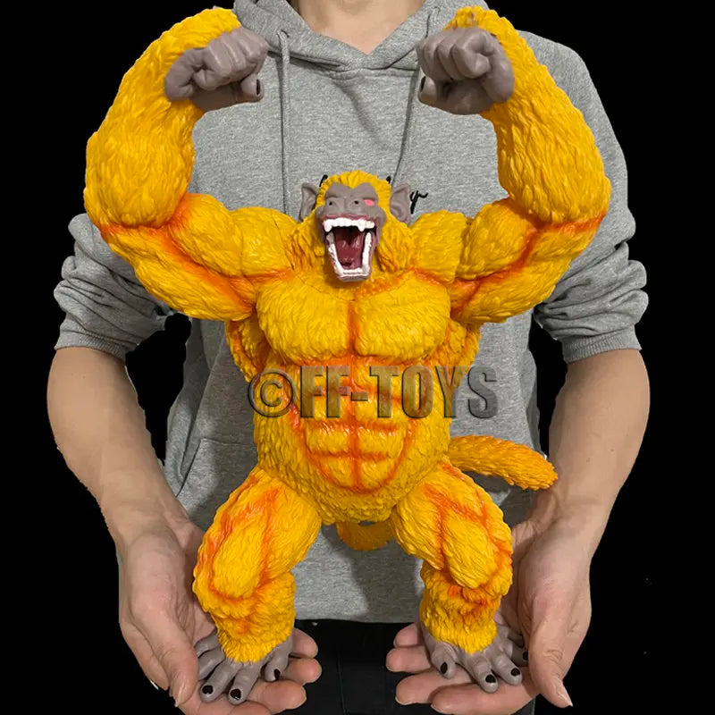 40CM Anime Dragon Ball Great Ape Figure Golden Great Ape Ozaru Vegeta PVC Action Figures Collection Model Toys Gift