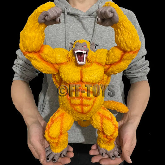 40CM Anime Dragon Ball Great Ape Figure Golden Great Ape Ozaru Vegeta PVC Action Figures Collection Model Toys Gift