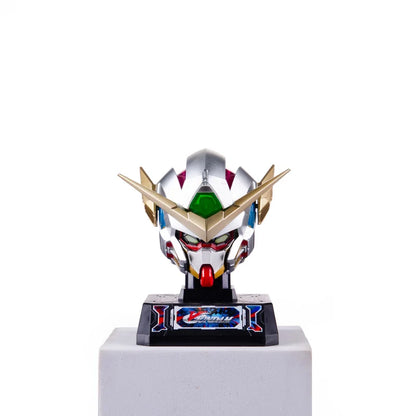In Stock Head Sculpt Rechargeable Glowing Breath Light Exia Strike Freedom Car Ornament Desktop Display Trendy Collectible Decor