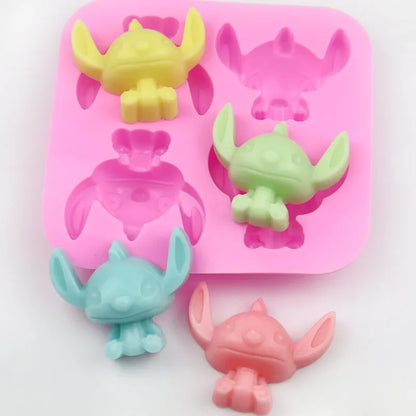 Disney Mickey Minnie, Winnie the Pooh, chocolate, cookie cutters, silicone molds, household supplies, party supplies, soap molds