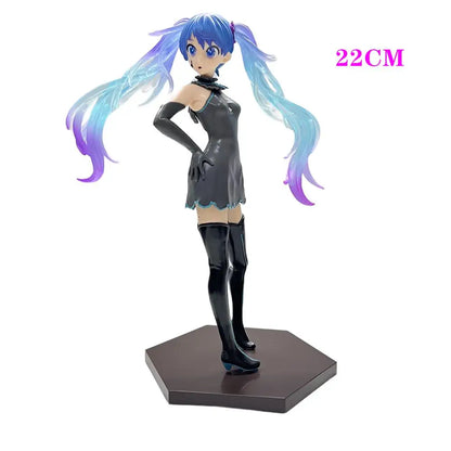 Anime Figure Wedding Dress Action Figures Kawaii Swimsuit Vocaloid PVC Collectible Model Toys Girl Gift