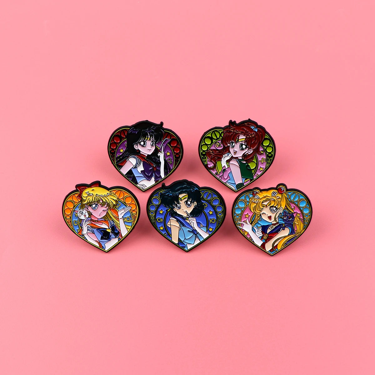 Manga Enamel Pin Anime Characters Badges on Backpack Brooches for Women Men Lapel Pins Cosplay Accessories  Gifts
