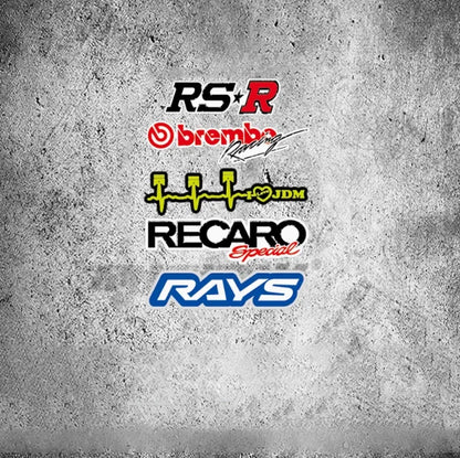 Car Sticker Vinyl Sticker for Sponsor AP Racing TUNED Modification Symbol Sponsor Modified Decal Auto Graphic