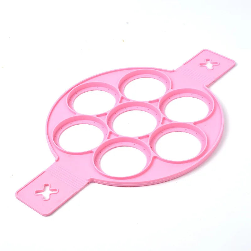 Silicone Egg Pancake Ring Nonstick Pancake Maker Mold Silicone Egg Cooker fried Shaper Omelet Moulds Kitchen Baking Accessories