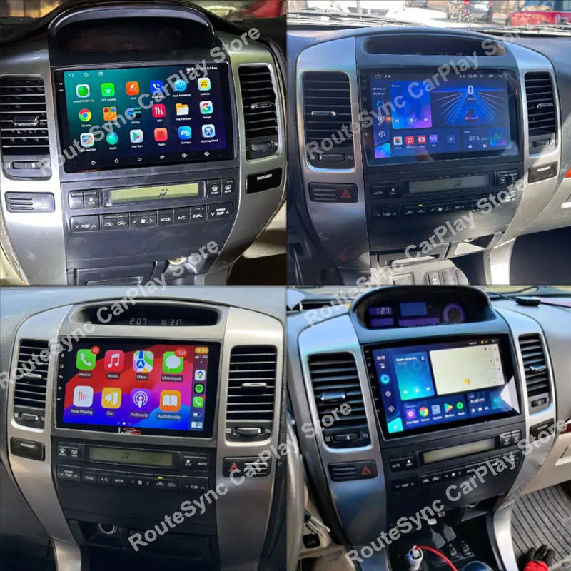 2 Din Android Autoraido For Toyota Land Cruiser Prado 120 3 III For Lexus GX470 GX 470 J120 2002 - 2009 Car Radio Touch Screen