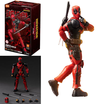BLOKEES Original 2024 Deadpool & Wolverine Friend Deadpool 3 X-Men CLASS Version Action Figure Assembled Movie Model Toys Gift