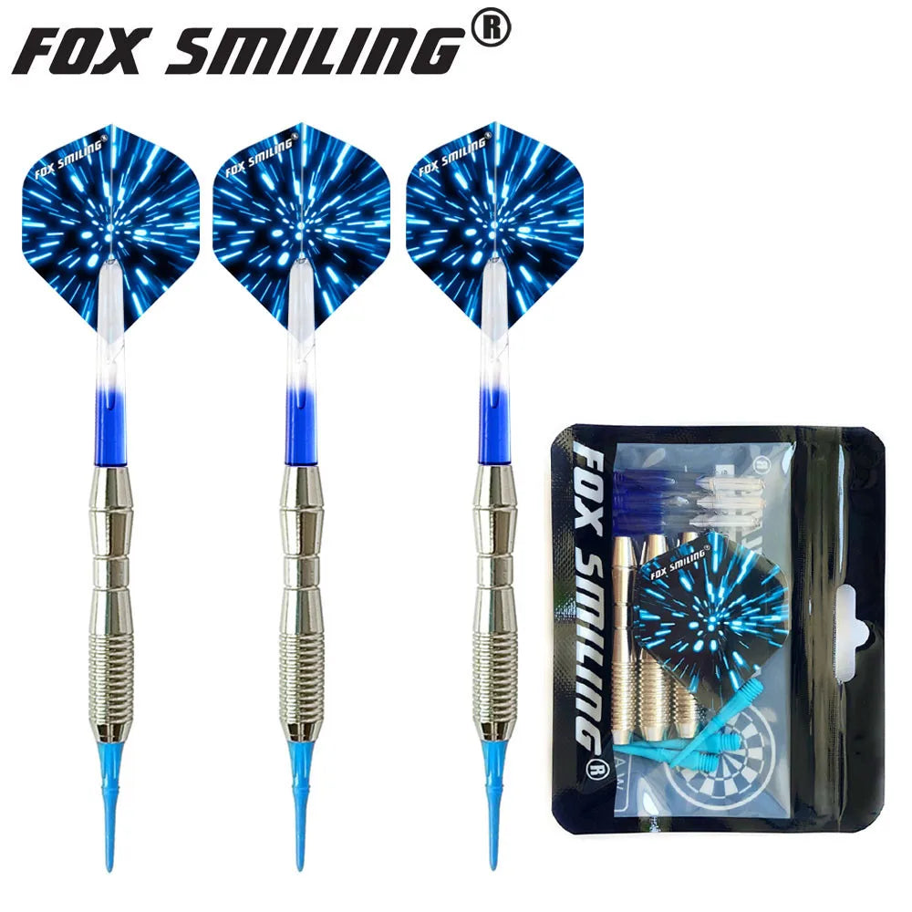 Fox Smiling 3PCS 18g Soft Darts With Nylon Darts Tips And Shafts