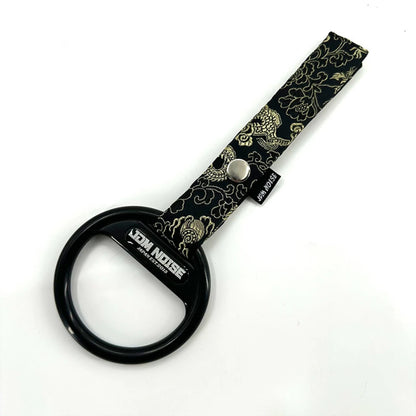 Japan Style Jdm Car Tsurikawa Lucky Cat Dragon Pattern Decorative Trailer Strap Universal Towing Accessory for Trailers