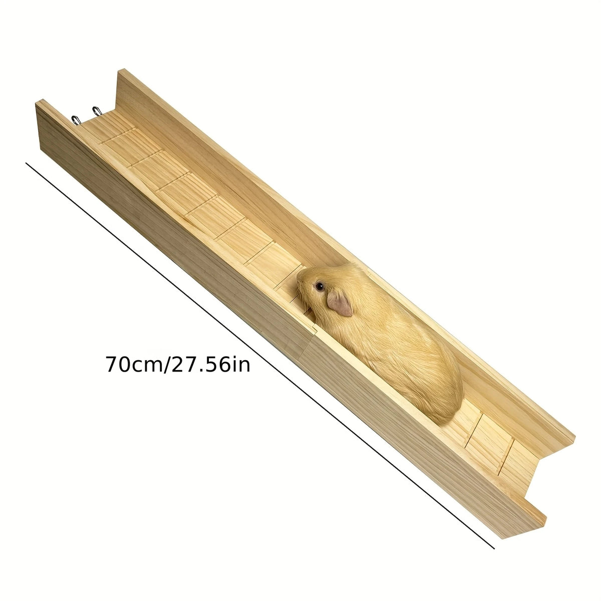 1 Piece of Accessory, Color and Style Shipped Randomly, Hamster Platform, Wooden Hamster Stairs, Golden Hamster Slide, Hamster Pet Toys, Landscaping Supplies