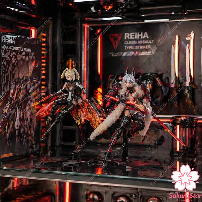 【In Stock】He Cheng Zhi Zao Original Model Kit Star Flower Lily & Luosha Feihu Anime Assembly Figure Collectible Toy Gift