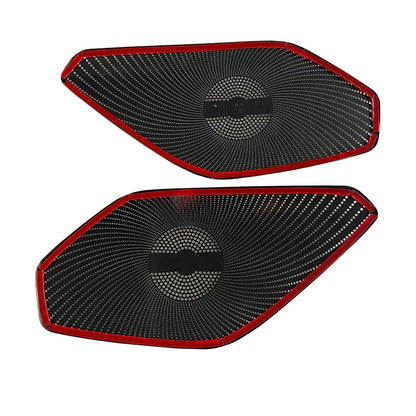 For Mazda MX-5 MX 5 RF MX5 ND 2016-2022 Car Accessories Front Column Roof Horn Hood Speaker Cover Sound Decorative Frame Sequins