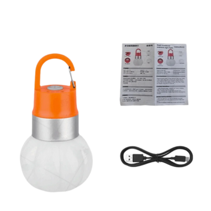 10 Modes Camping lamp Emergency Lantern Detachable Bottle Cap RGB Ambient Light Portable Design Multi-Functional