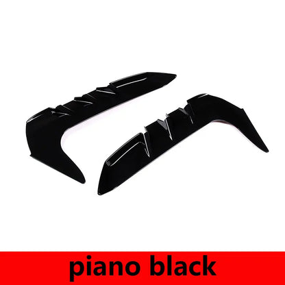 For Subaru BRZ Toyota GR 86 2022-2026 ABS Matt Black Car Fender Side Air Vent Outlet Cover Trim Exterior Car Accessories