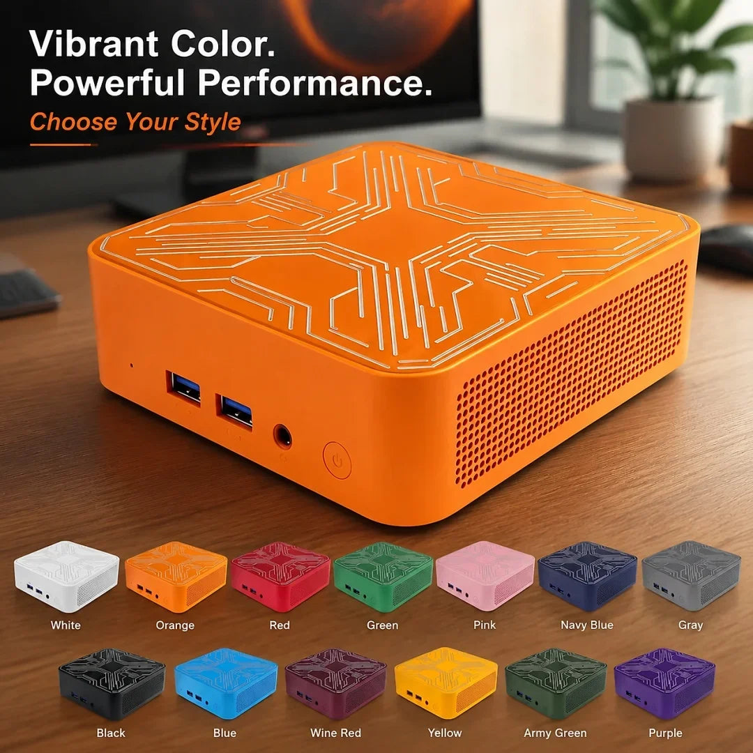 2026 Mini PC Core i9 10980HK Windows 11 Computer 16GB RAM 1TB M.2 SSD Portable Gaming Computer 60Hz 4K HD Mini Desktop PC Gamer
