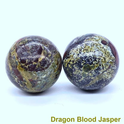 25mm Natural Stone Sphere Healing Crystal Magic Ball Amethyst Rose Quartz feng shui Collectibles energy balance Home Decor