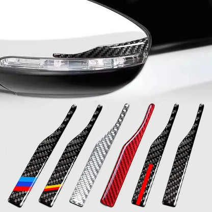 2Pcs Universal Car Rearview Mirror Anti-Collision Anti-Scratch Reflective Strips Auto Decor Protective Stickers Car Accessories