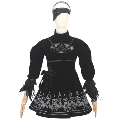 Anime Nier Automata Cosplay Costume Yorha 2B sexy Outfit Games Suit Women Role Play Costumes Girls Halloween Party Fancy Dress