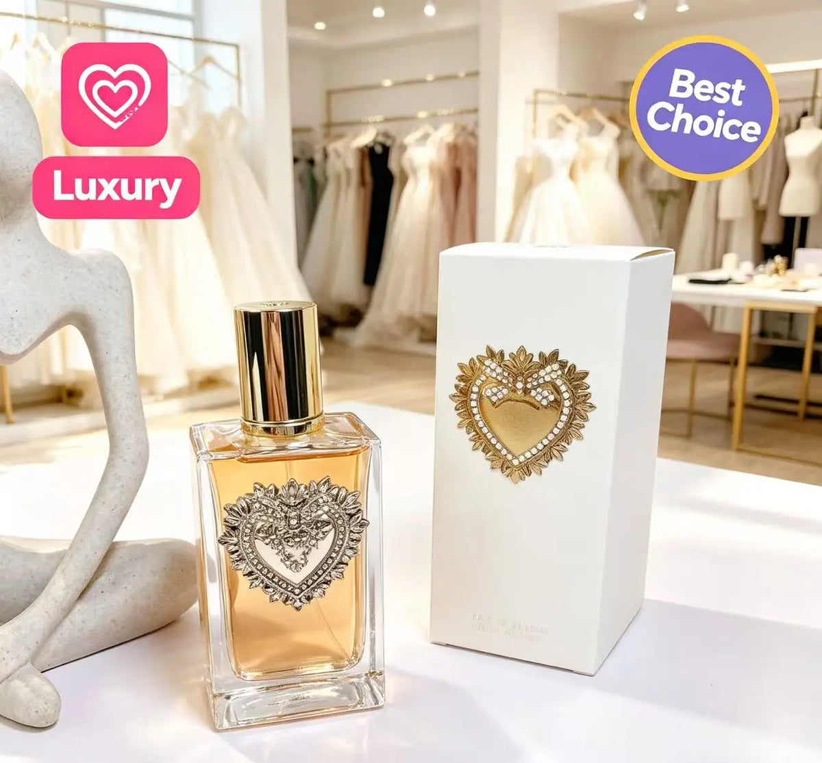 Hor Brand 100ml Trendy Love Neutral Perfume Spray Blue White Porcelain Yilan High Grade Elegant Scent Daily Body Perfume