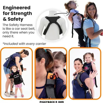 Baby Carrier Standing on Back Adult Outdoor Travel Hiking Climbing Lightweight Portable Backpack Support Waist Strap