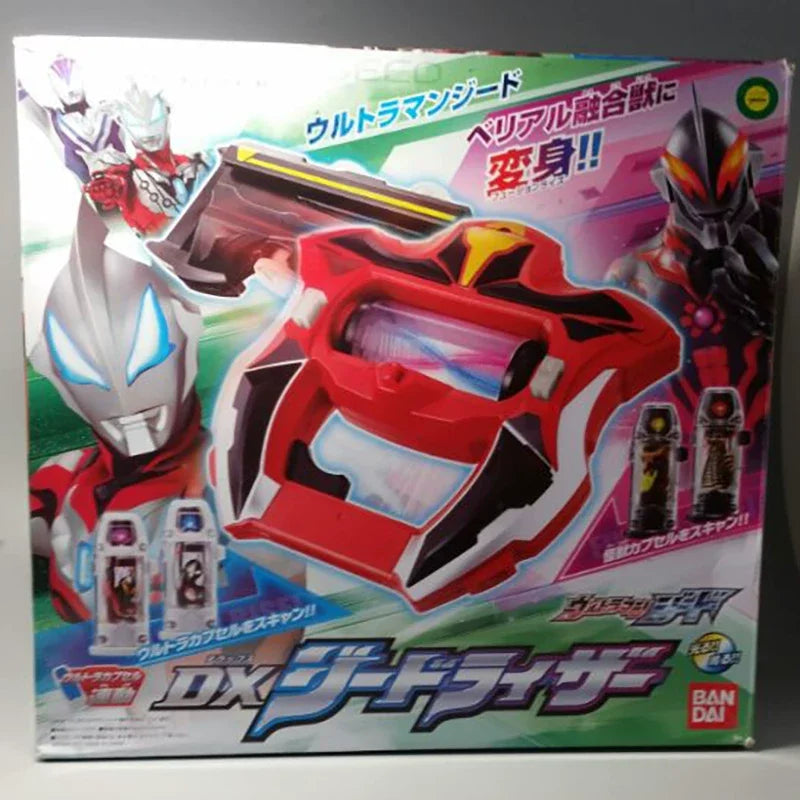 Genuine Bandai Ultraman Geed DX Geed Riser Series Japanese Version Ultra Capsule Fit For Geed Riser Transforming Accessory Toy