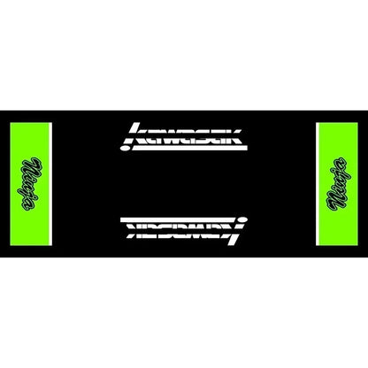 Crystal Velvet Motorcycle Display Carpet Racing Electric Vehicle Mat Garage Anti-slip Floor Decoration Customized Parking Rug