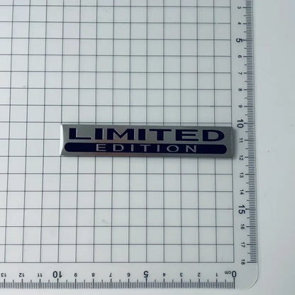 3D Metal LIMITED EDITION Emblem Sticker Aluminum Logo Car Fender Badge Trunk Decal Special EDITION Accessories