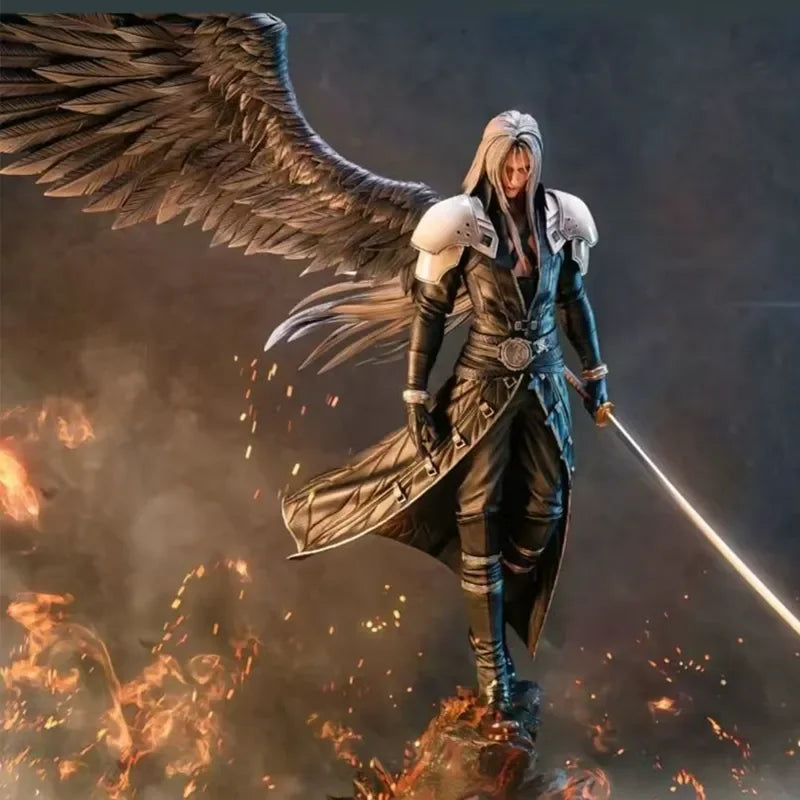 New Fantasy Sephiroth Angel Gk Statue Game Peripheral Figure Model Desktop Decoration Ornament Toys Birthday Gifts