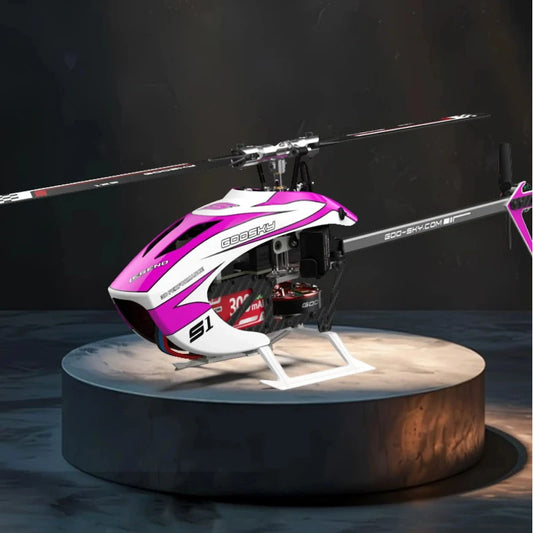 Rc Goosky S1max Bnf/Rtf 6ch 3d Stunt Double Brushless Motor Direct Drive Motor Flybarless Direct-Drive  Helicopter Toys Gifts