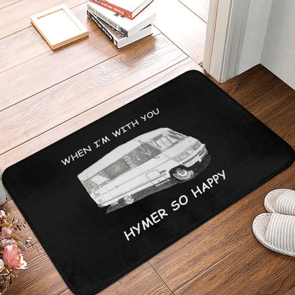 when I'm with you Hymer so happy Non-slip Doormat Floor Mat Absorbent Mat Carpet Rug Kitchen Entrance Home Bathroom Footpad Mats