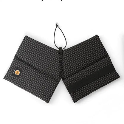 [HODRGEAR] FoldPad – Ultralight 49g Foldable Camping Pad UHMWPE Gridstop Shell XPE Foam Smarter Shape for Sitting Kneeling