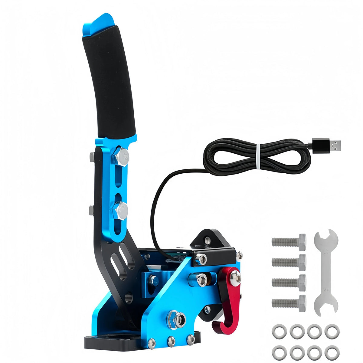 Hall Effect Sim Racing Handbrake Linear USB PC Drift Brake for ETS2 Assetto Corsa Compatible with SimRuito Paddock
