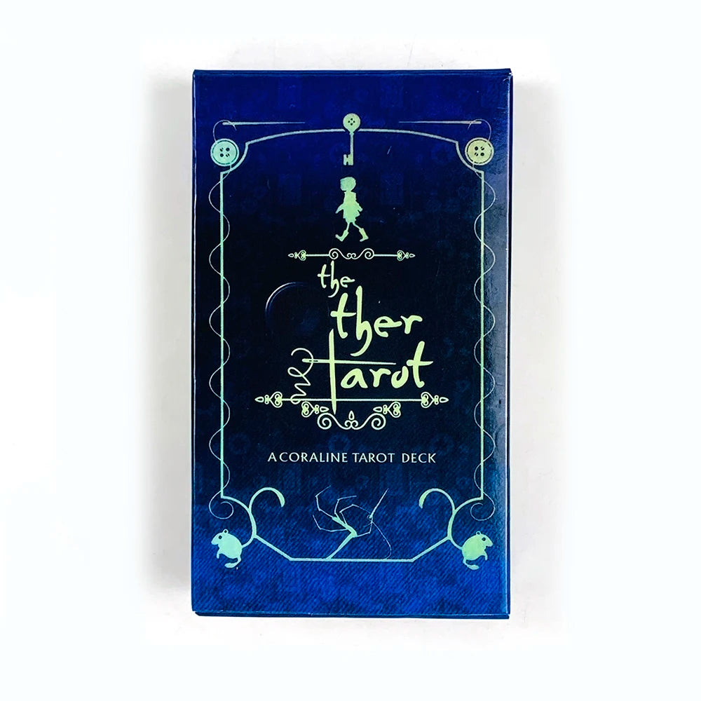 The OTHER Tarot Cards 78 Pcs Tarot Deck The Key That Opens The Door To The Coraline World, Great For Meditation & Party Games
