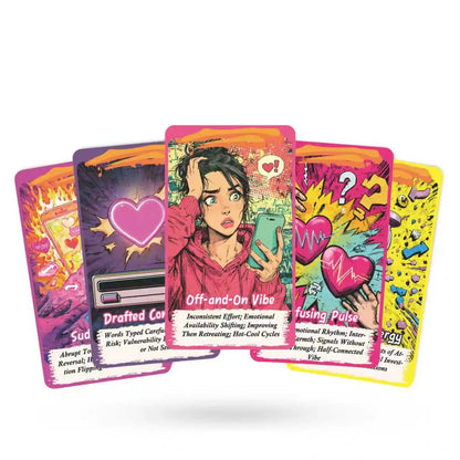 Interpersonal Gossip 80-Card Starter Deck Intuitive Divination Cards For Love, Relationships, and Emotional Insight