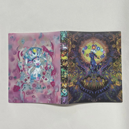 9Pcs/set Ptcg Japanese Version Eeveelution Ex Umbreon Refraction Flash Card Sylveon Leafeon Anime Collection Card Diy Gift Toy