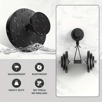 Vacuum Suction Cup Hooks Punch Free Bath Sucker Hook Wall Hook Hanger Glass Kitchen Bathroom Hooks for Towel Handbag