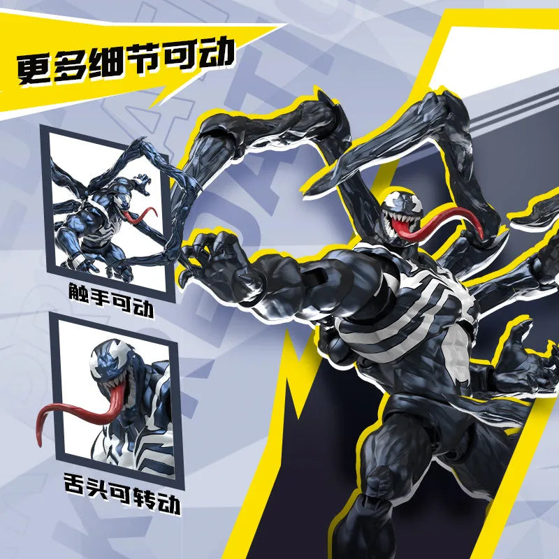 BLOKEES Original Spider Man ANTI Venom Daredevil Marvel CHAMPION CLASS Version Action Figure Assembled Movie Model Toys Gift