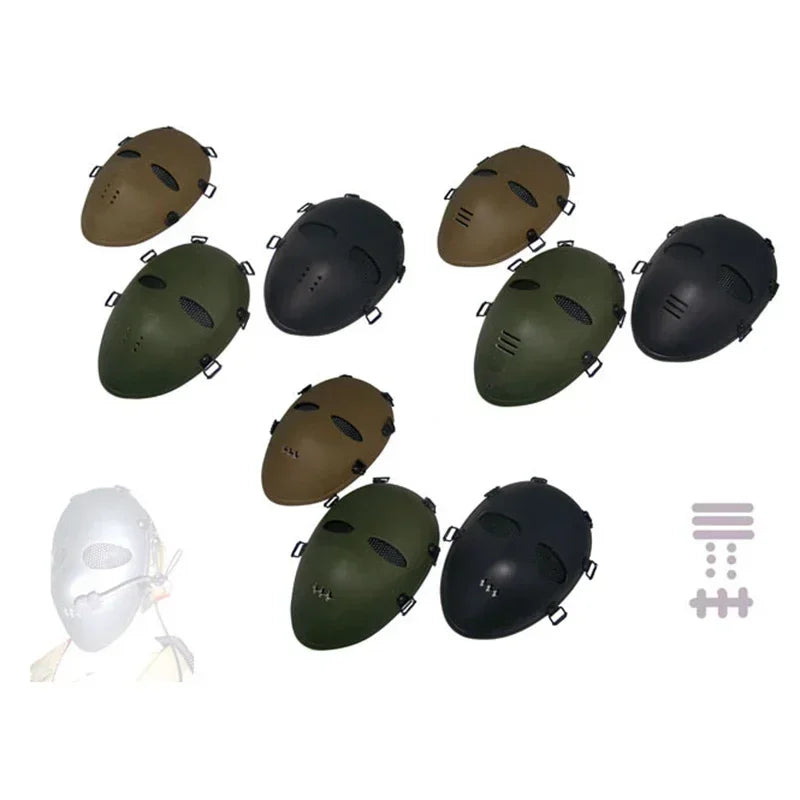 Tactical Mask for Outdoor Cosplay Party Movie Costume Masquerade Prop Game CS Full Face Secruity Protection ABS