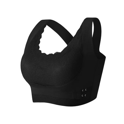 Four Season Seamless Breathable Gathering Anti Sagging Bra for Women Oversized Comfortable Breathable Thin Mold Cup Bra