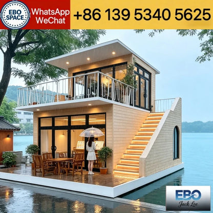 Prefabricated Expandable Container Home Insulated Mobile Villa Space Capsule House Windproof Portable Cabin For Outdoor Tourism