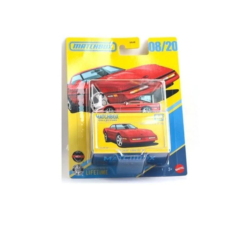 Matchbox GBJ48-F Series,Porsche 911/356 Totota MR2 Dodge Challenger Chevy,1:64 Diecast Model Car,Collector's Gift for Kids Toy