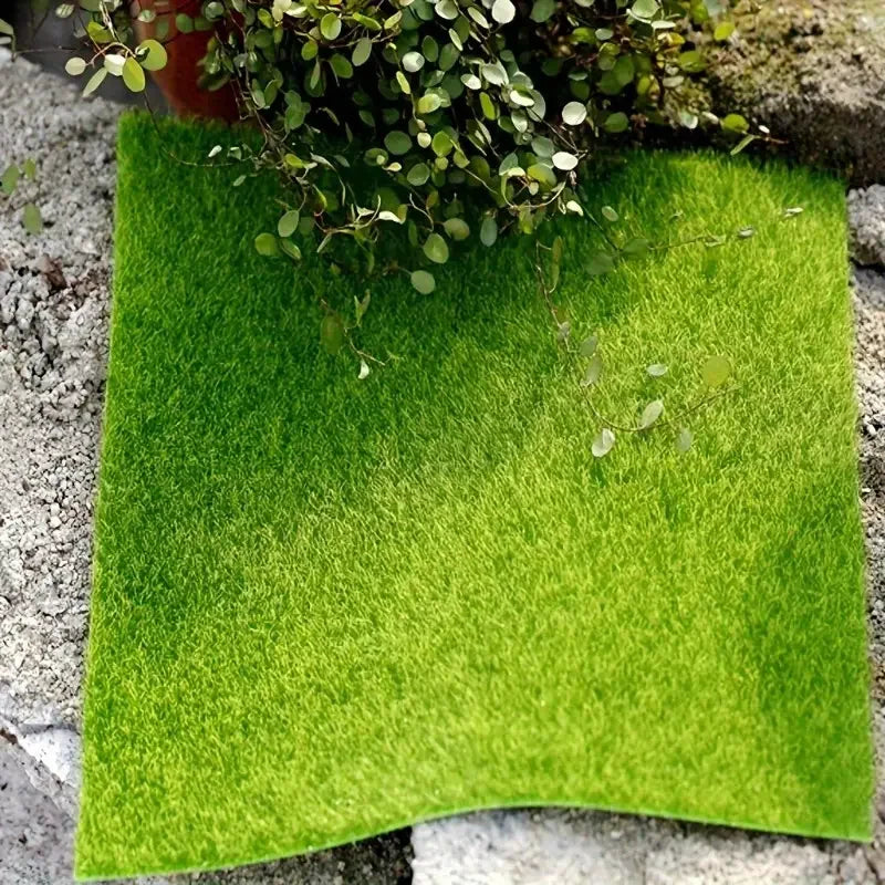30x30cm Artificial Grassland Simulated Lawn False Moss False Tturf Small Court Landscape Scene Layout Decoration Plant Decor