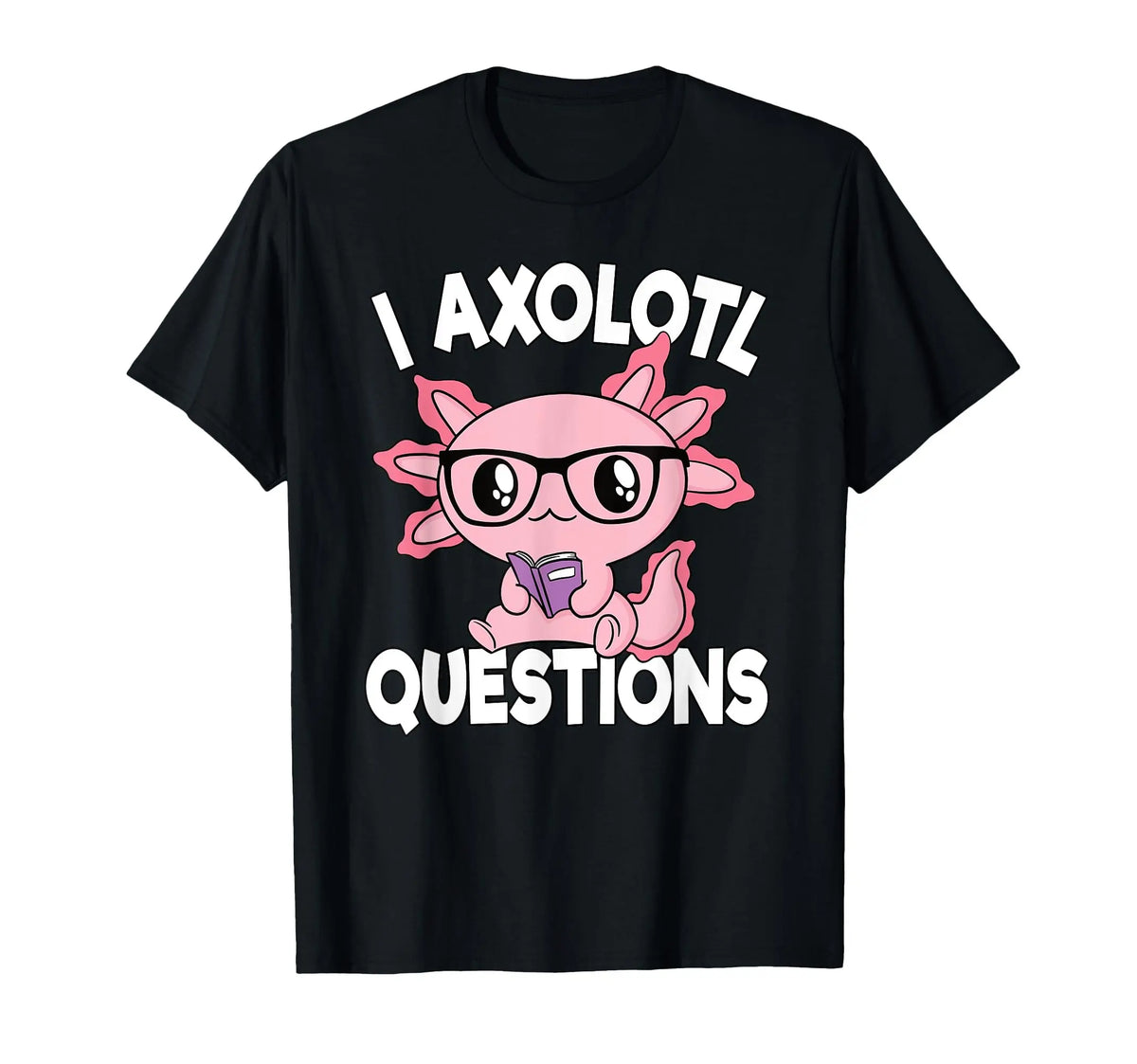 I AXOLOTL QUESTIONGS Children Boy Girl T shirt 2026 New Summer Short Sleeve T-Shirt Cute Style kidS casual SPORTS Tops