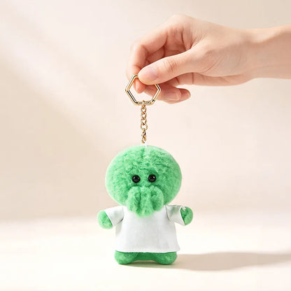 Genuine In Stock Minions Monsters Plush Keychain Plush Doll Soft Stuffed Toys Bag Charm Decoration Gift Kawaii Goomi‌ Xmas Gift