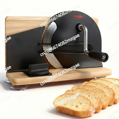 Bread Slicer Machine Manual Adjustable Thickness for Baking Supplies, Toast Slicer and Bread Cutting Tool for Kitchen