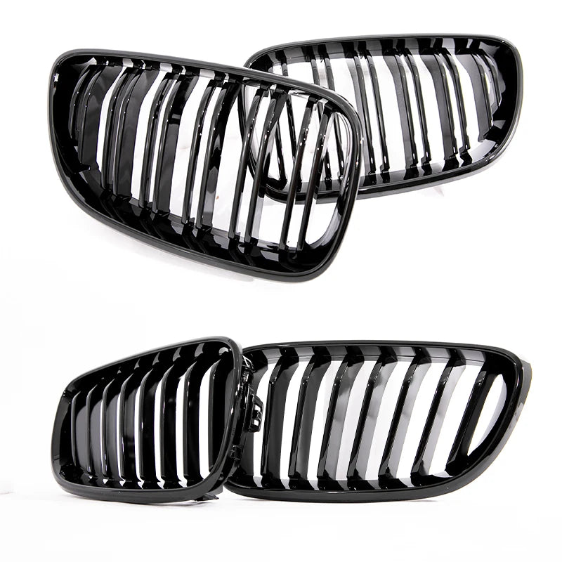 Chrome Silver Frame Grill M Color Double Slat Kidney Grille For BMW 2 Series F22 F23 M2 F87 218i  220i 228i 230i M235i M240i