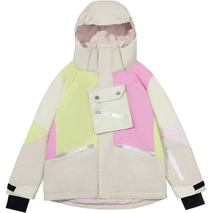 VECTOR Ski Wear Children Hooded Sweater Boys and Girls Wear Thickened Warmth Waterproof Equipment Jackets Snow Jacket